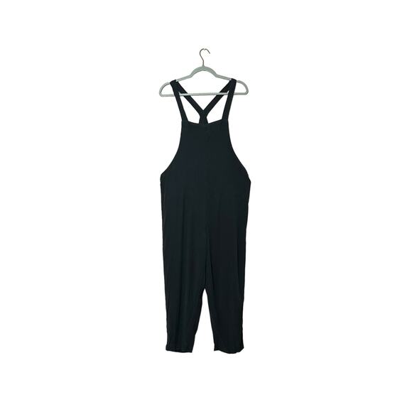 urban outfitters The Romperalls Overalls square neck loose jumpsuit sz s gray - Picture 4 of 9